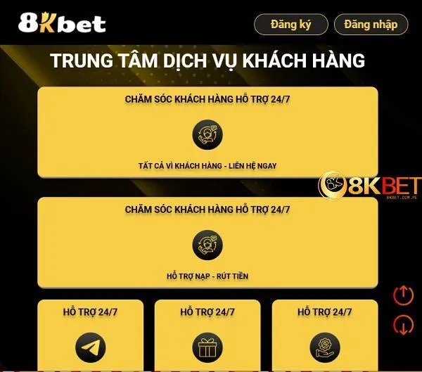 Khi nào người chơi cần thông tin liên hệ 8kbet?