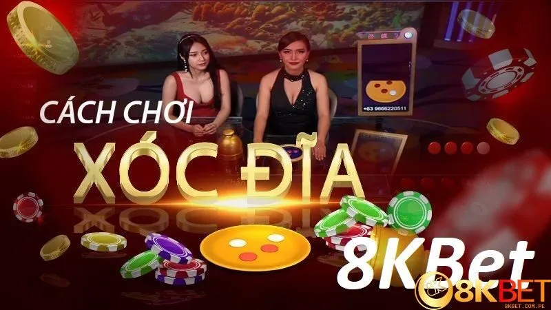 Xóc đĩa 8kbet là tựa game cược không thể thiếu tại hệ thống giải trí trực tuyến